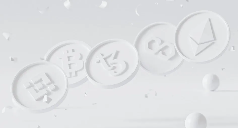 a group of white objects floating on top of a white surface